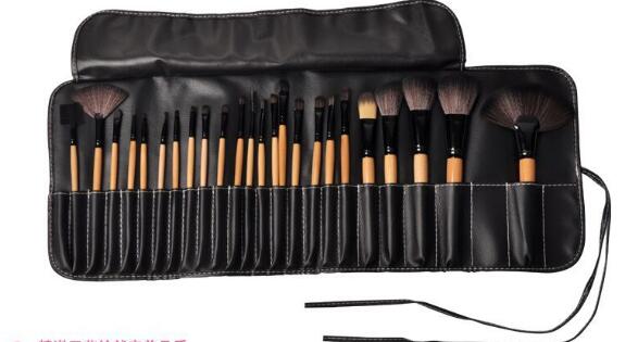 24 pcs makeup brush set with gift bag professional cosmetic brushes