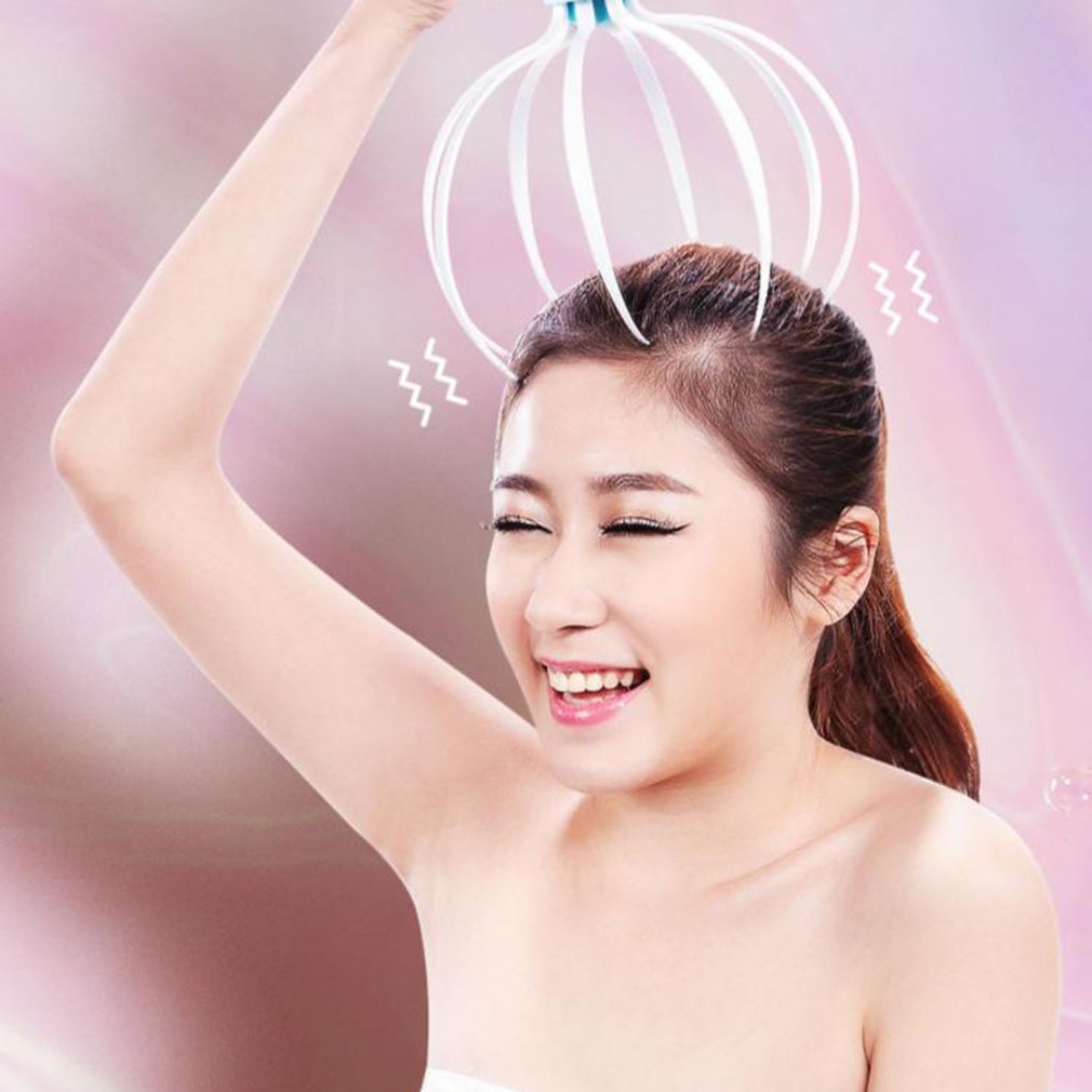 Electric Head Massager Eight-Claw Scalp Vibration Device