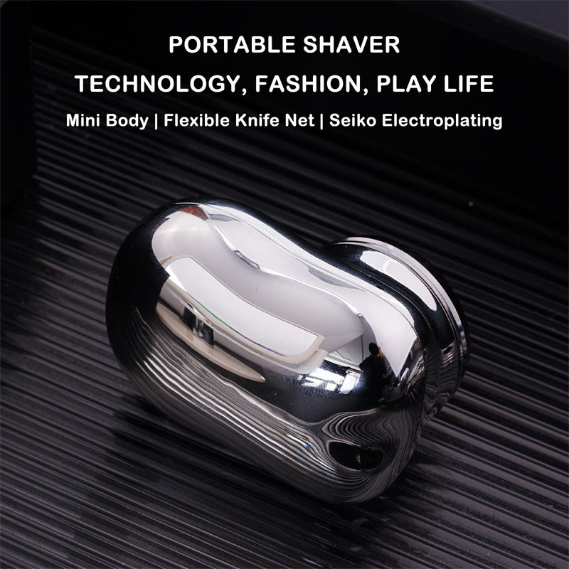 The Mini Portable Electric Shaver is a compact, cordless grooming tool designed for effortless face shaving. USB rechargeable and suitable for wet & dry use, this shaver delivers a painless, smooth experience. Perfect for daily grooming at home or on the go, its lightweight design fits easily into any bag or travel kit.