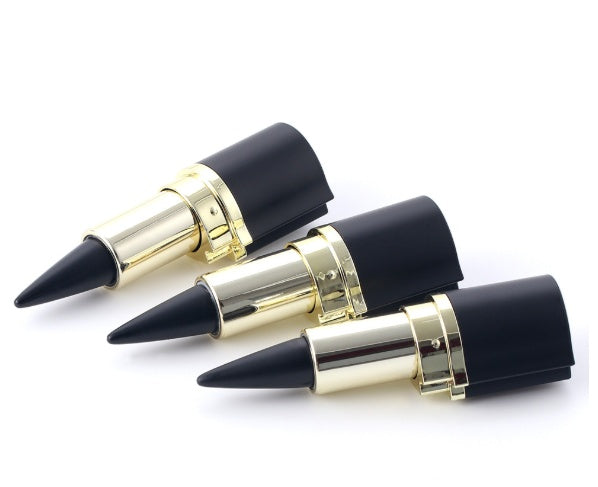 Waterproof black eyeliner pen for precise smudge-proof eye makeup