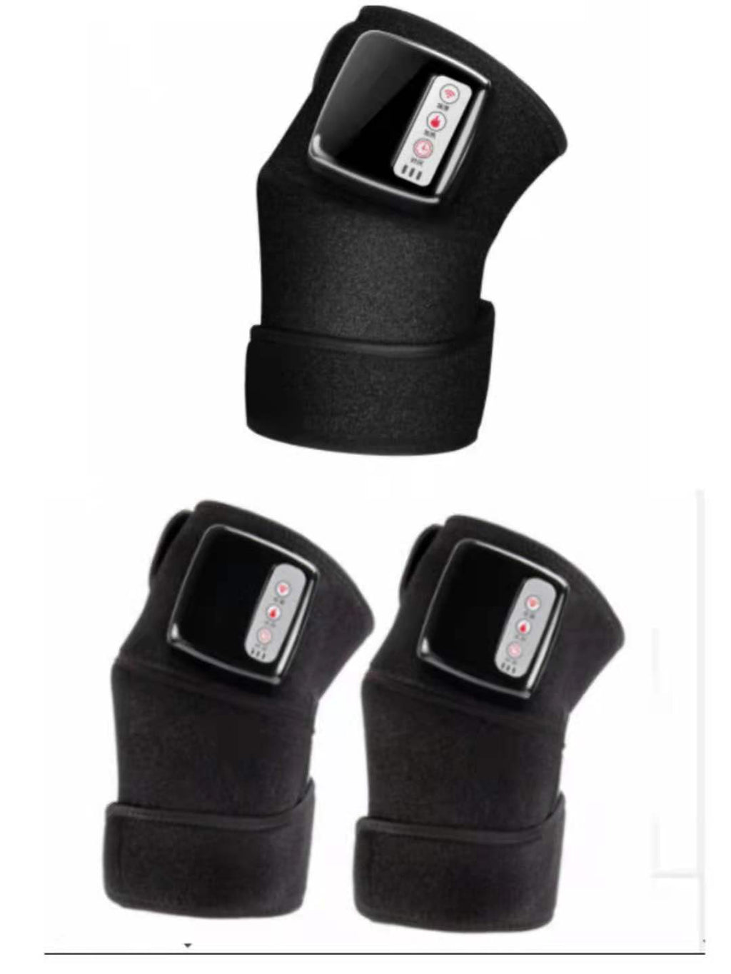Electric Infrared Knee Massager Wrap on Knee Joint for Pain Relief