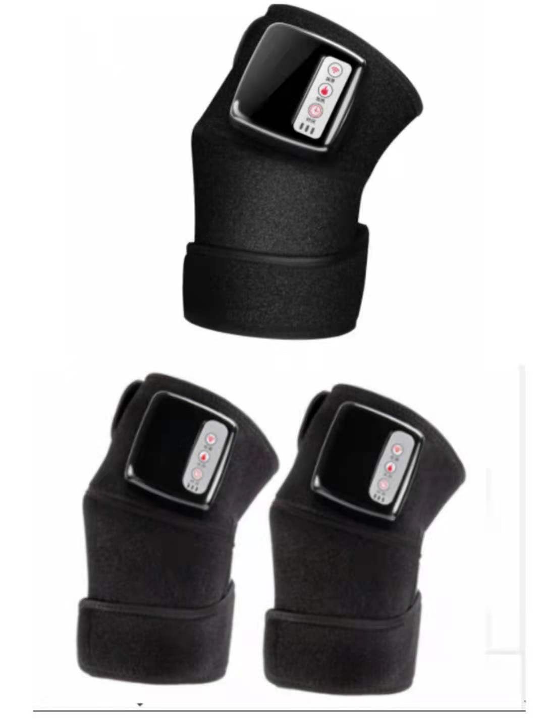 Electric Infrared Knee Massager Wrap on Knee Joint for Pain Relief