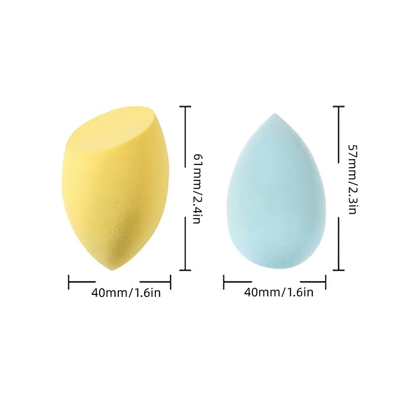 Makeup sponge blender for foundation and powder application