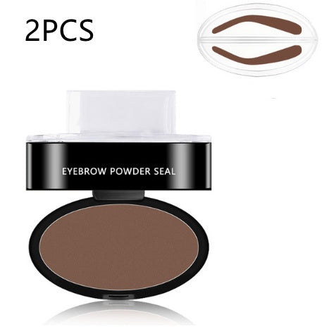 Eyebrow Powder Stamp Kit with Shaping Stencils
