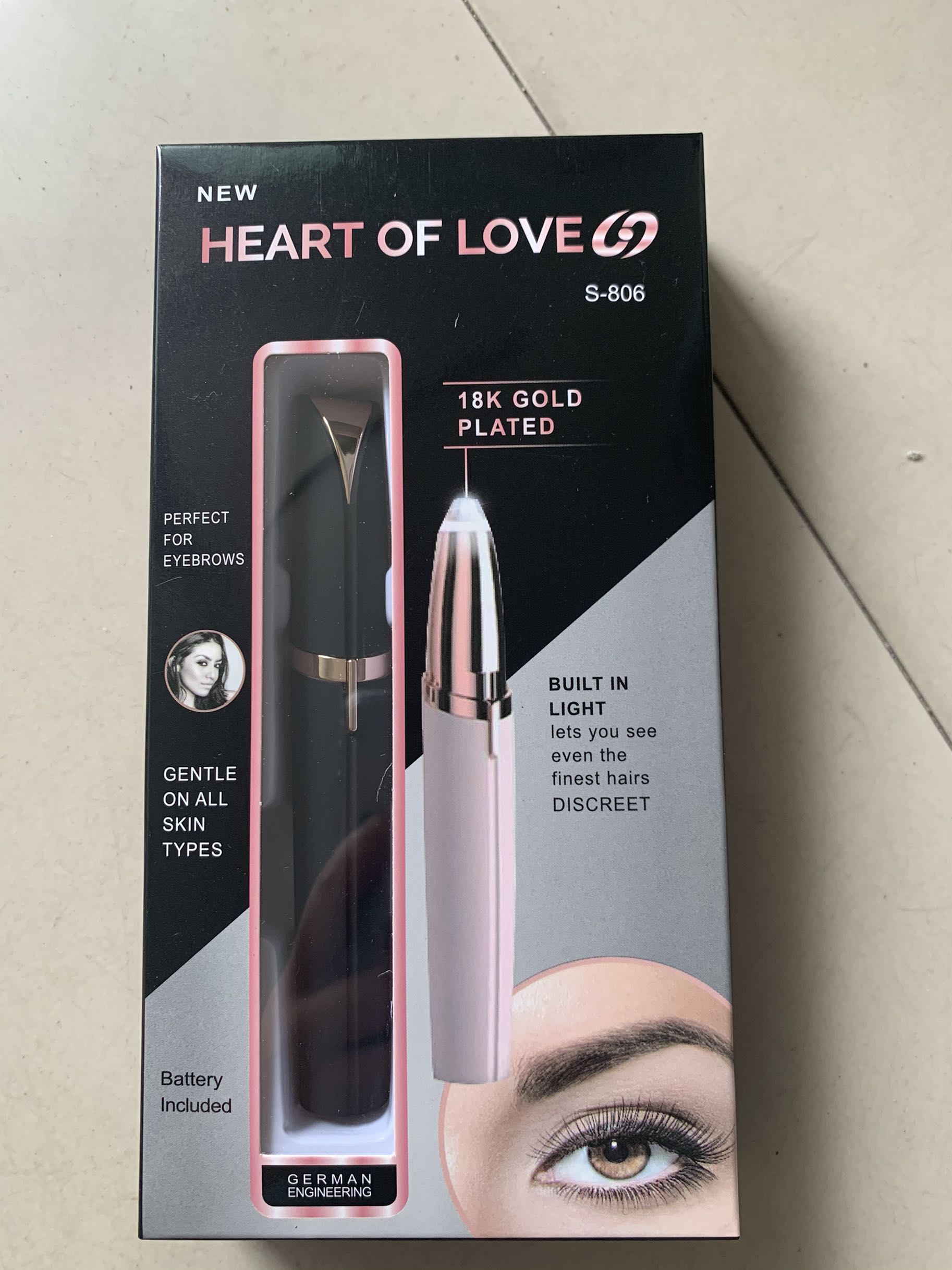 Flawless Brows Electric Eyebrow Hair Remover