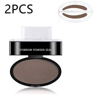 Eyebrow Powder Stamp Kit with Shaping Stencils