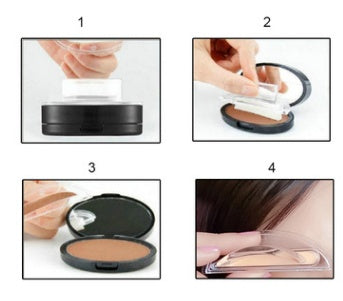 Eyebrow Powder Stamp Kit with Shaping Stencils