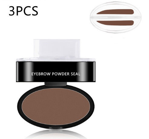 Eyebrow Powder Stamp Kit with Shaping Stencils