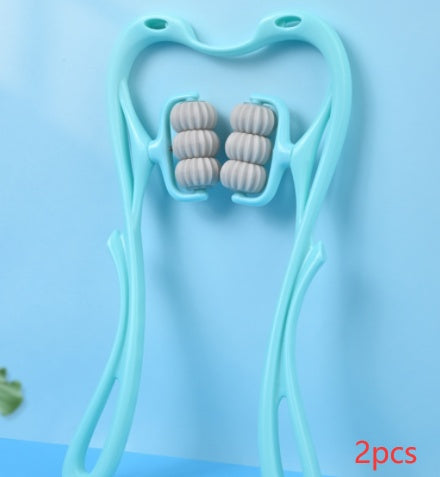Six-Wheel Neck Massager Roller for Pain Relief