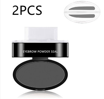 Eyebrow Powder Stamp Kit with Shaping Stencils