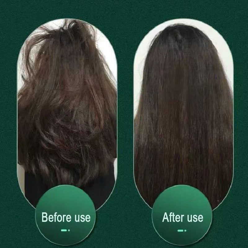 2 in 1 Hair Straightener Hot Comb with Ionic Brush