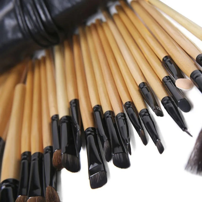 24 pcs makeup brush set with gift bag professional cosmetic brushes