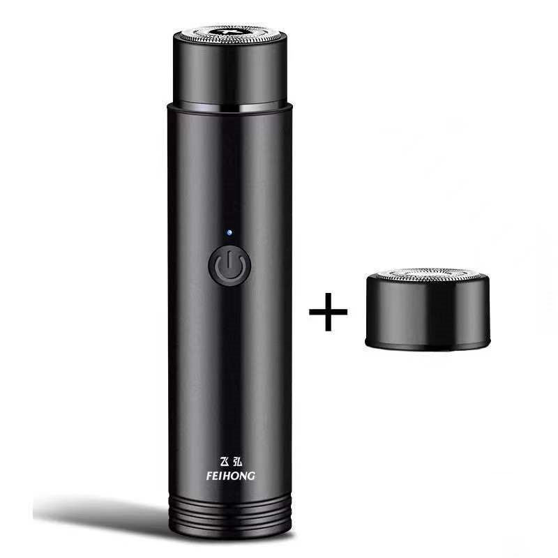 Mini electric shaver – portable rechargeable shaver for travel, car use, and daily grooming